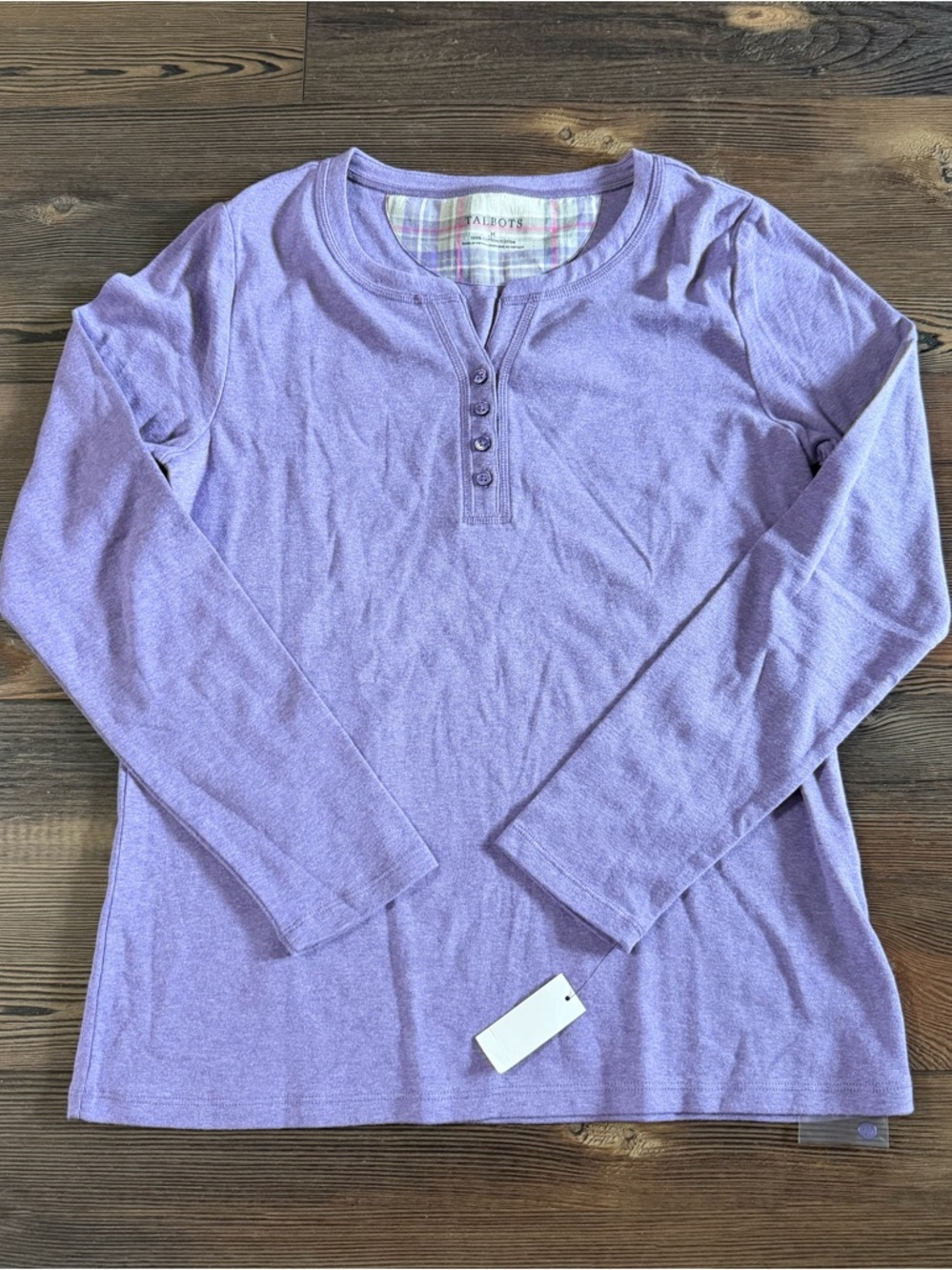 Talbots Long Sleeve Henley